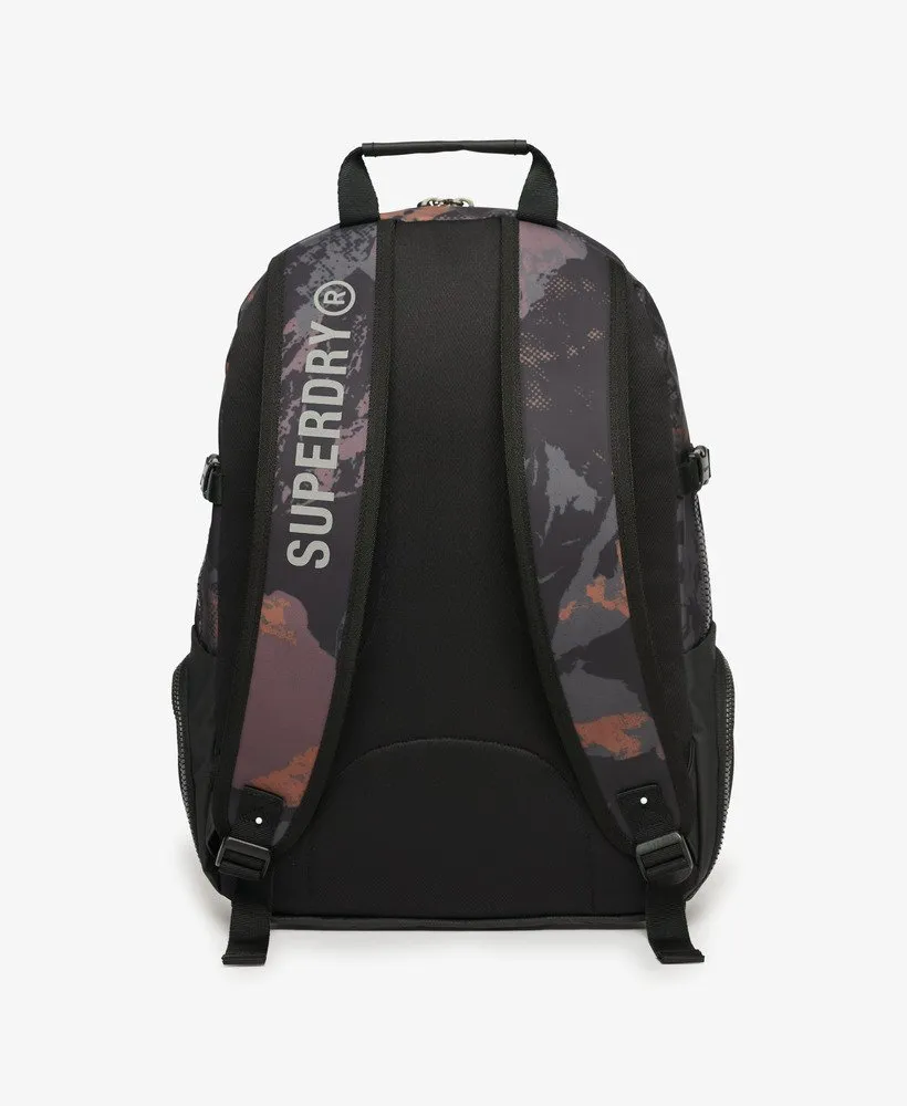 Tarp Embroidered Rucksack | Mountain Mesh Camo