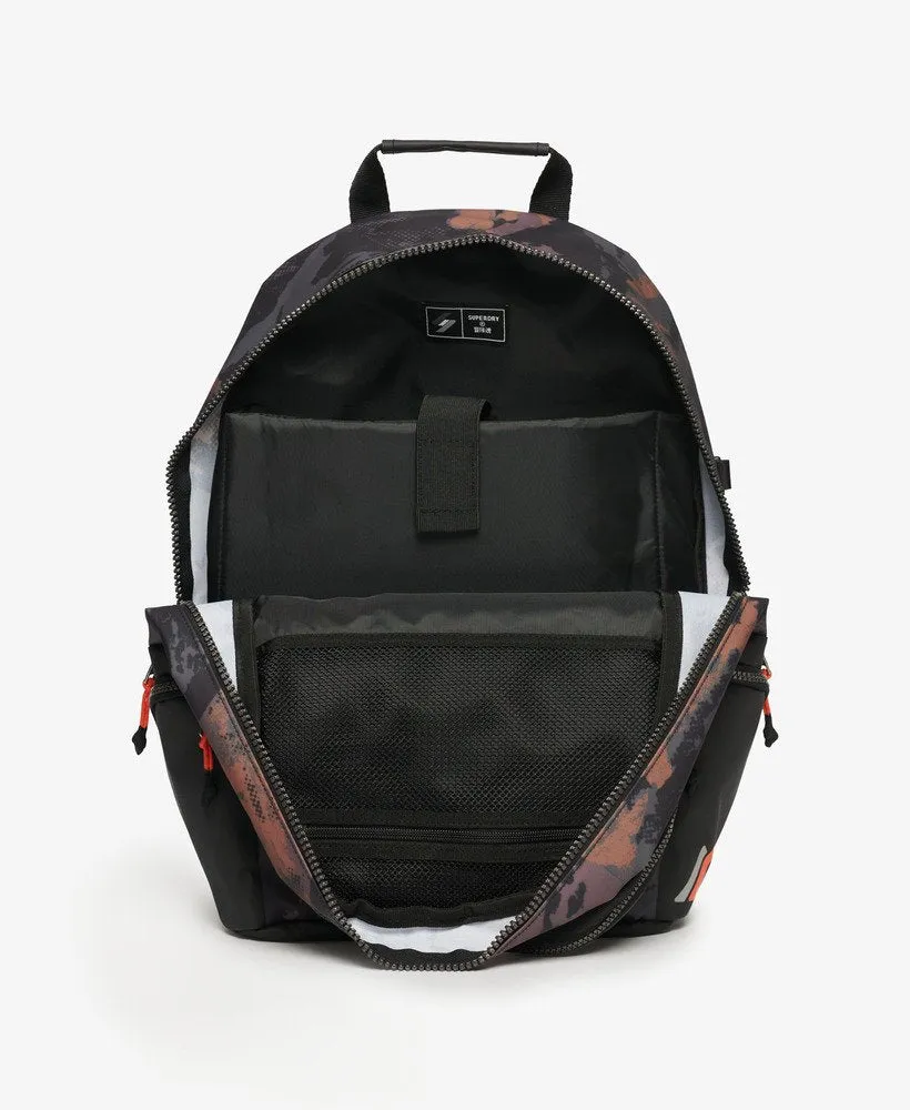 Tarp Embroidered Rucksack | Mountain Mesh Camo