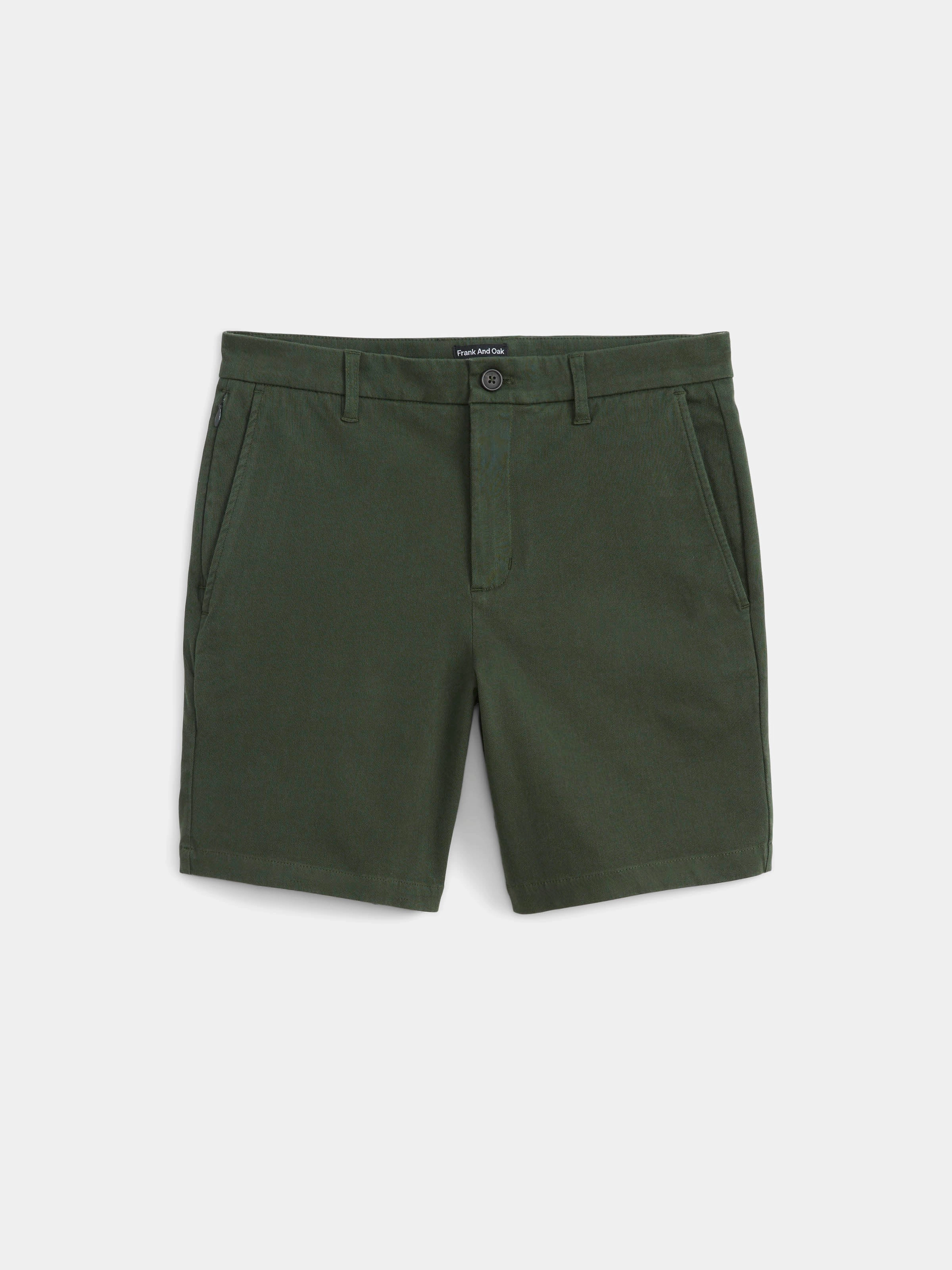The Slim Flex Short in Deep Green