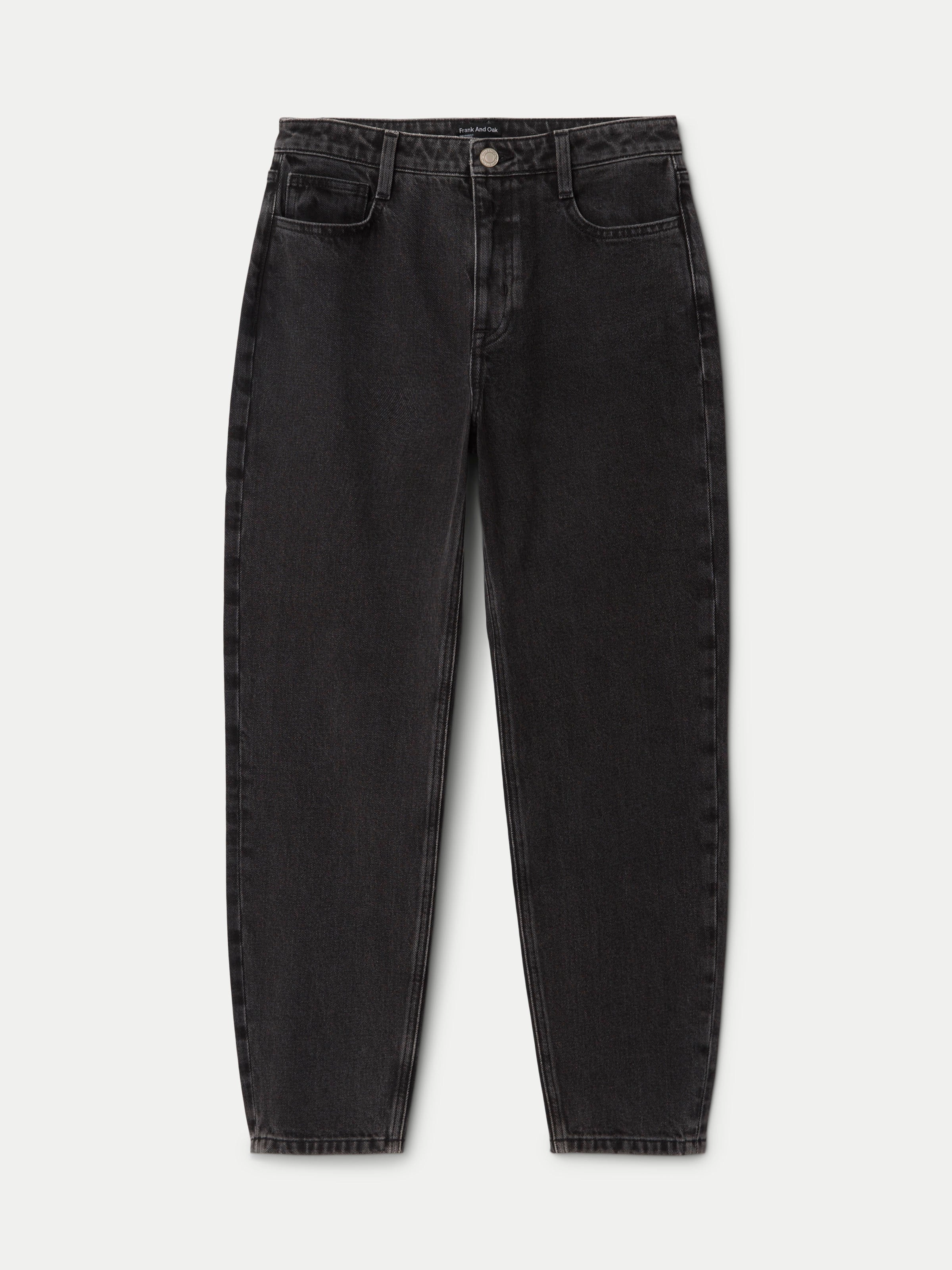 The Stevie Tapered Jean in Washed Black