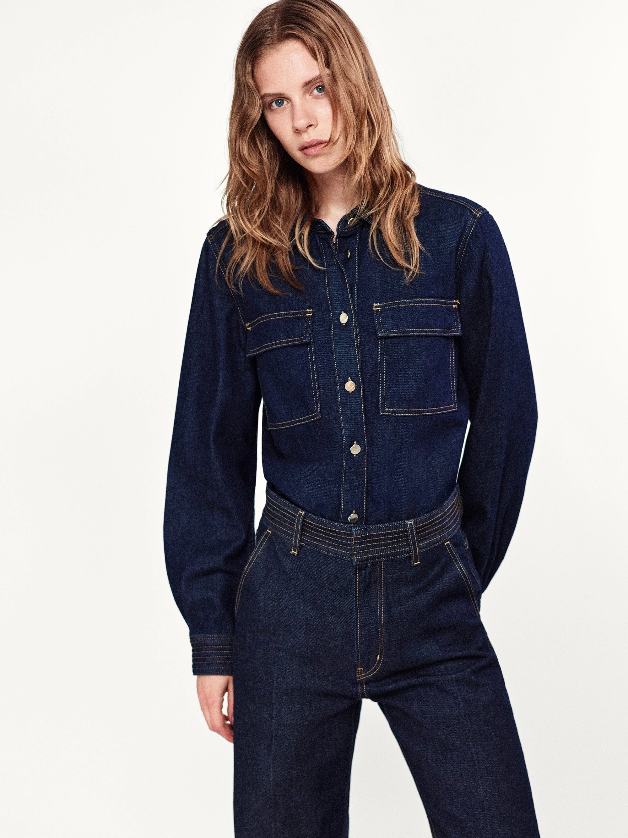 The Trapunto Shirt -- Rinse