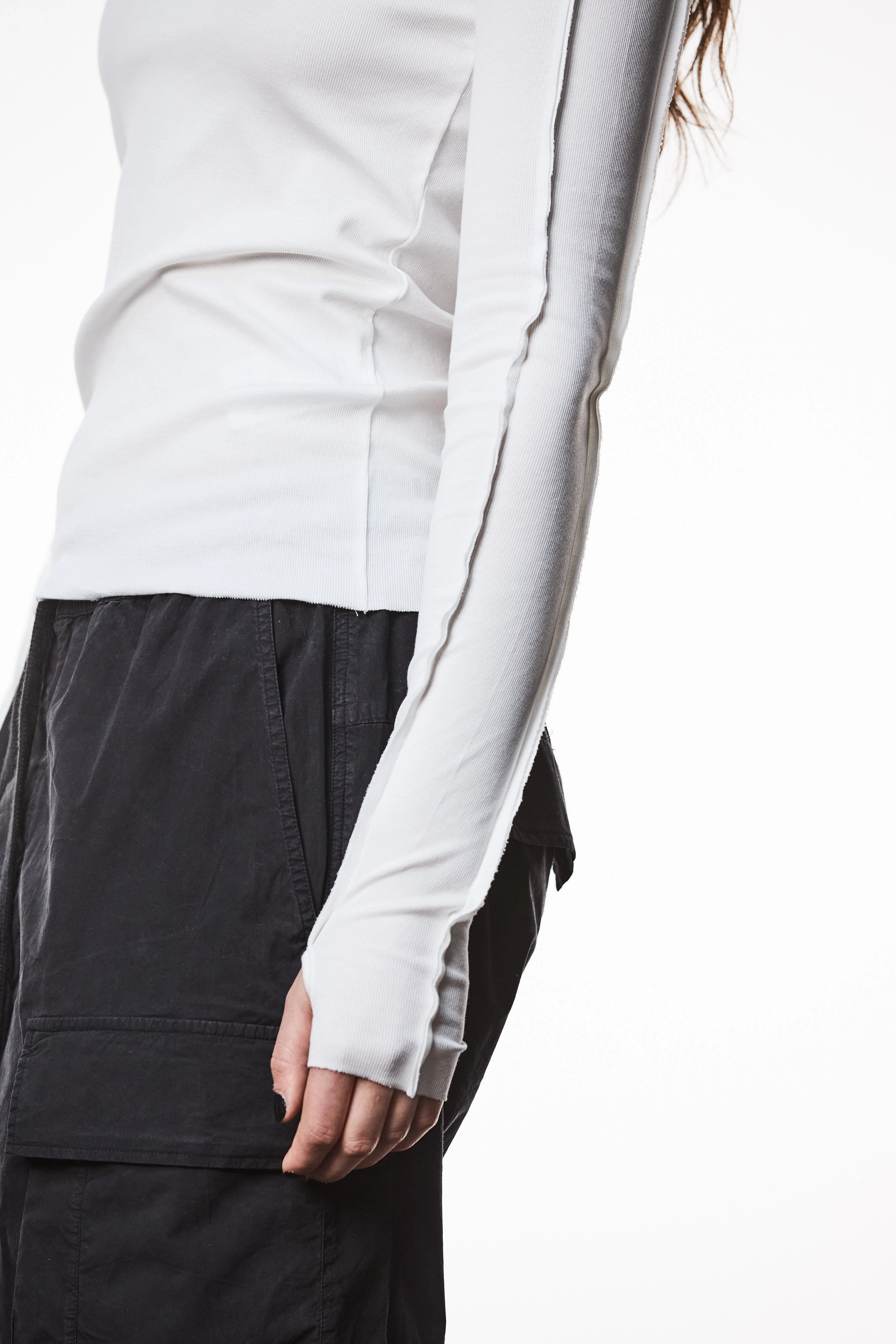 Thom Krom Flitch Top - White