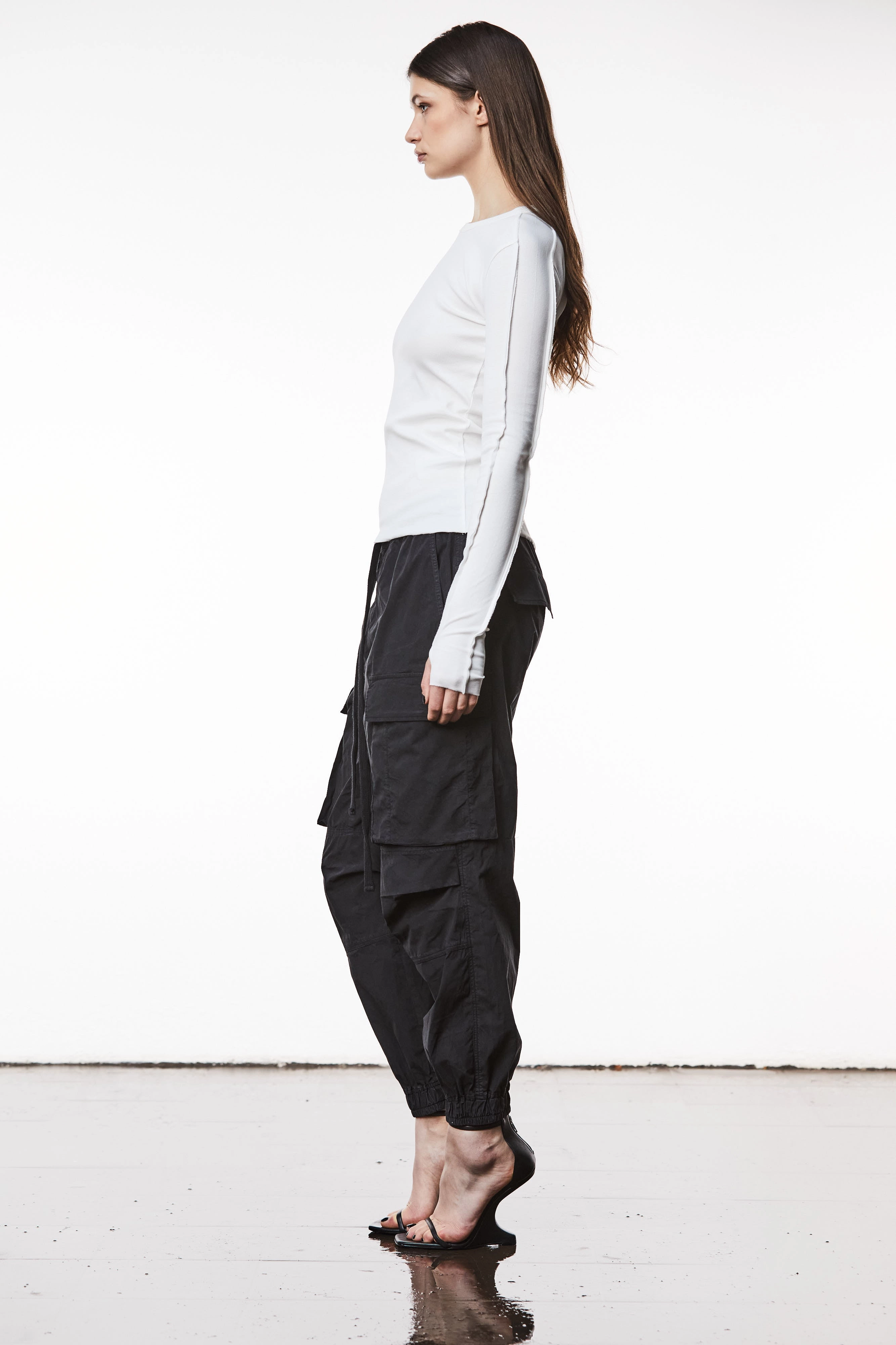 Thom Krom Flitch Top - White