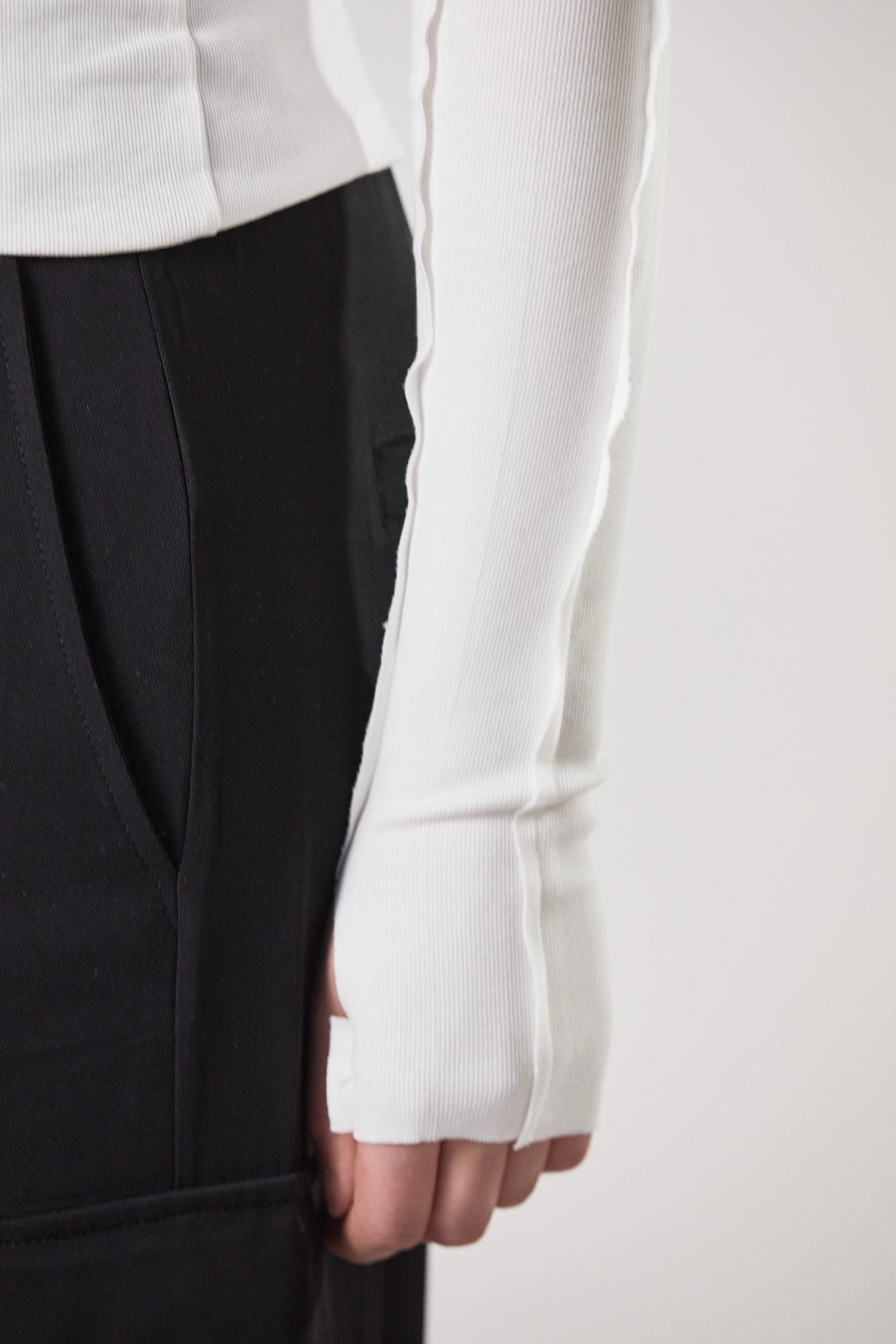 Thom Krom Leo Longsleeve - White