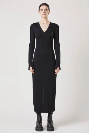 Thom Krom Venus Dress - Black