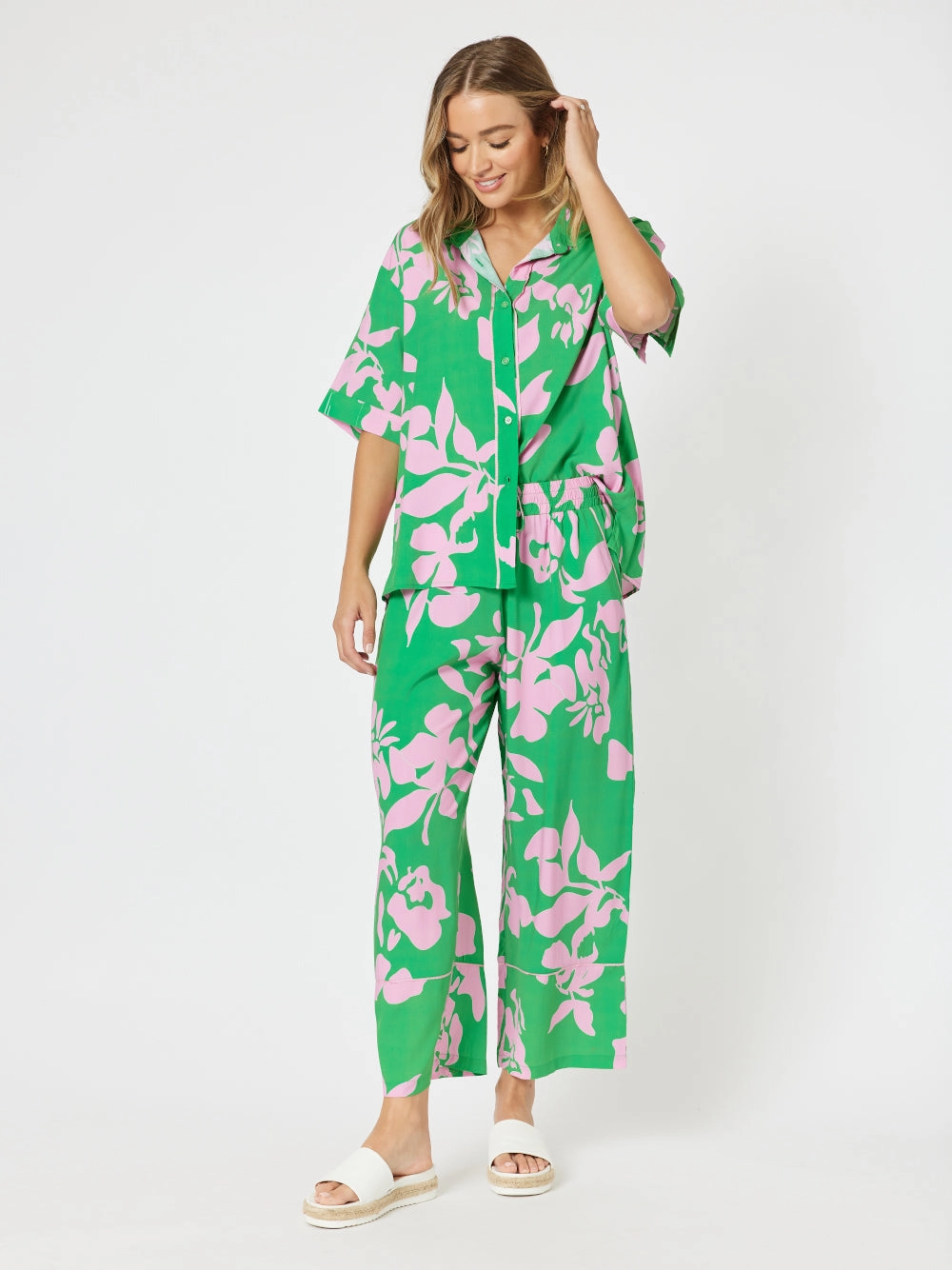 Threadz Spring Shirt Emerald
