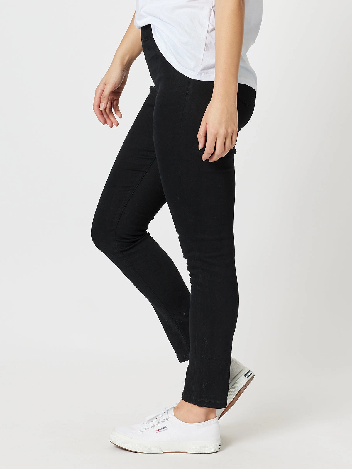 Threadz Stretch Jean Black