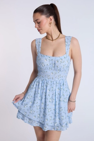 Tiered Skort Dress