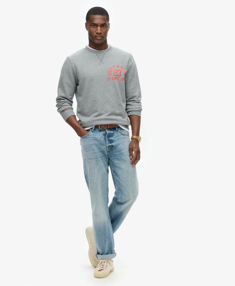 Track & Field Graphic Crew | Flint Grey Grit