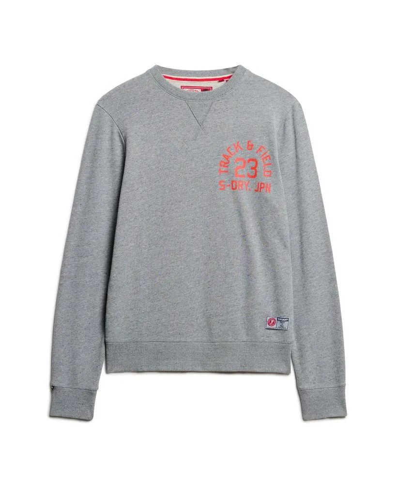 Track & Field Graphic Crew | Flint Grey Grit