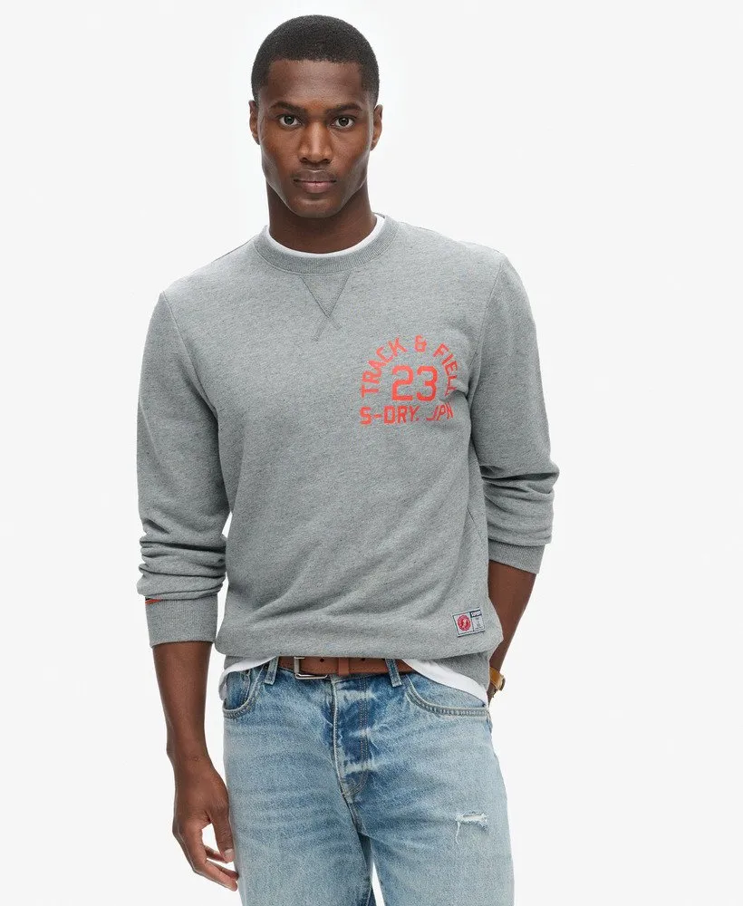 Track & Field Graphic Crew | Flint Grey Grit