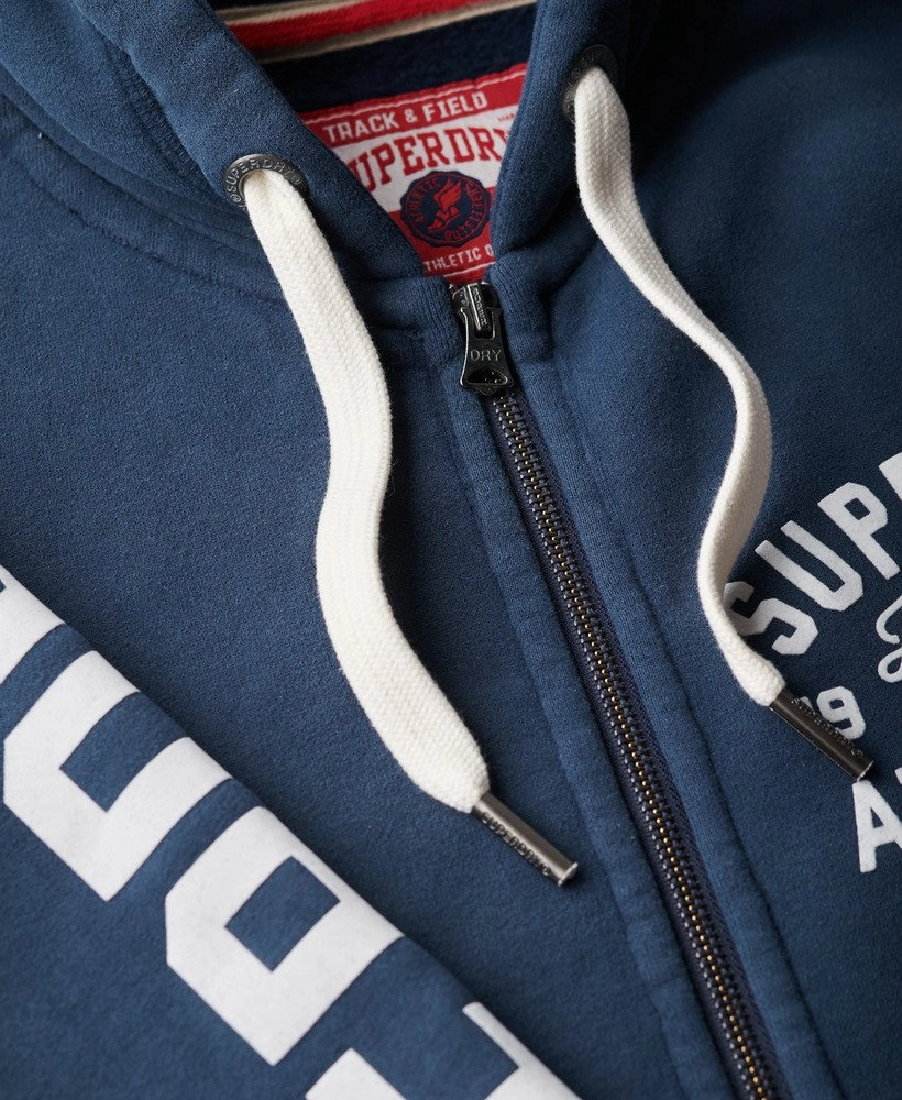 Track & Field Graphic Ziphood | Rich Navy