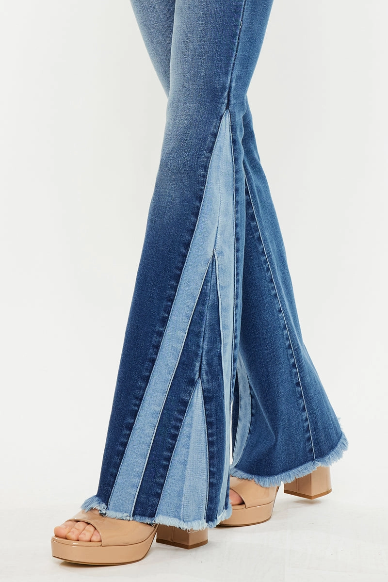 Treasure High Rise Flare Jeans