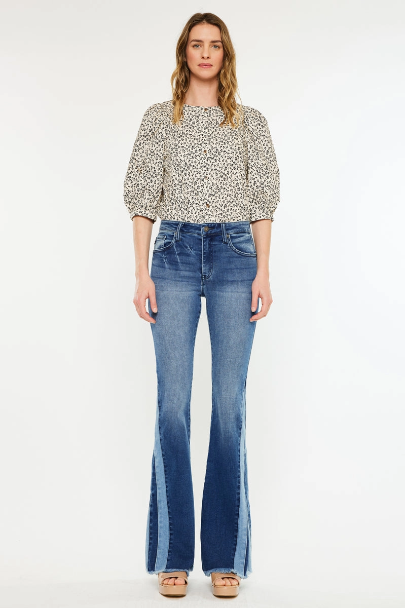 Treasure High Rise Flare Jeans