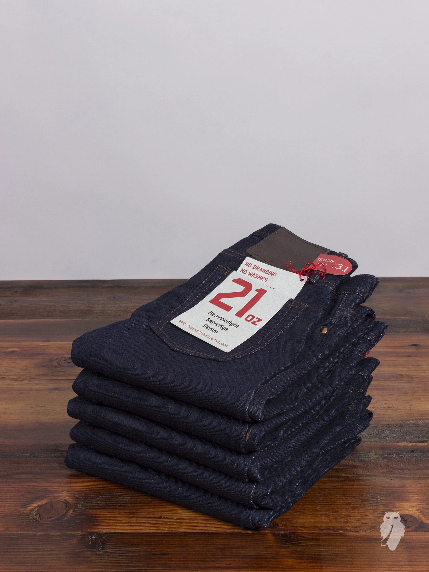 UB121 Heavyweight 21oz Selvedge Denim - Skinny Fit