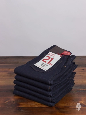 UB121 Heavyweight 21oz Selvedge Denim - Skinny Fit