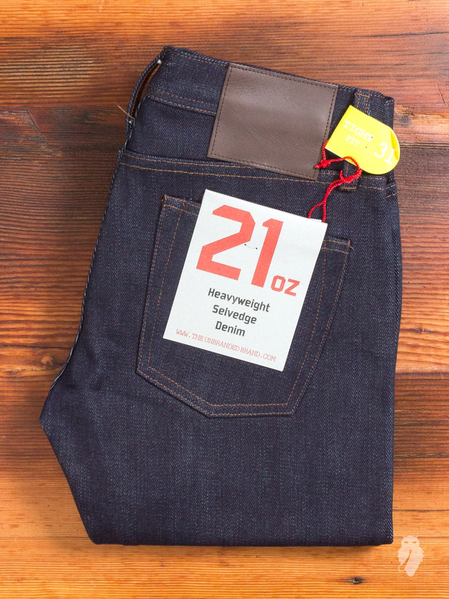 UB421 Heavyweight 21oz Selvedge Denim - Tight Fit