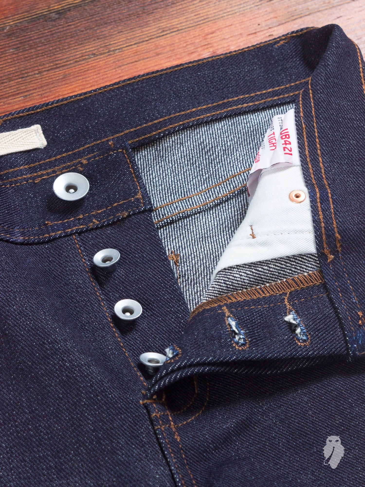 UB421 Heavyweight 21oz Selvedge Denim - Tight Fit