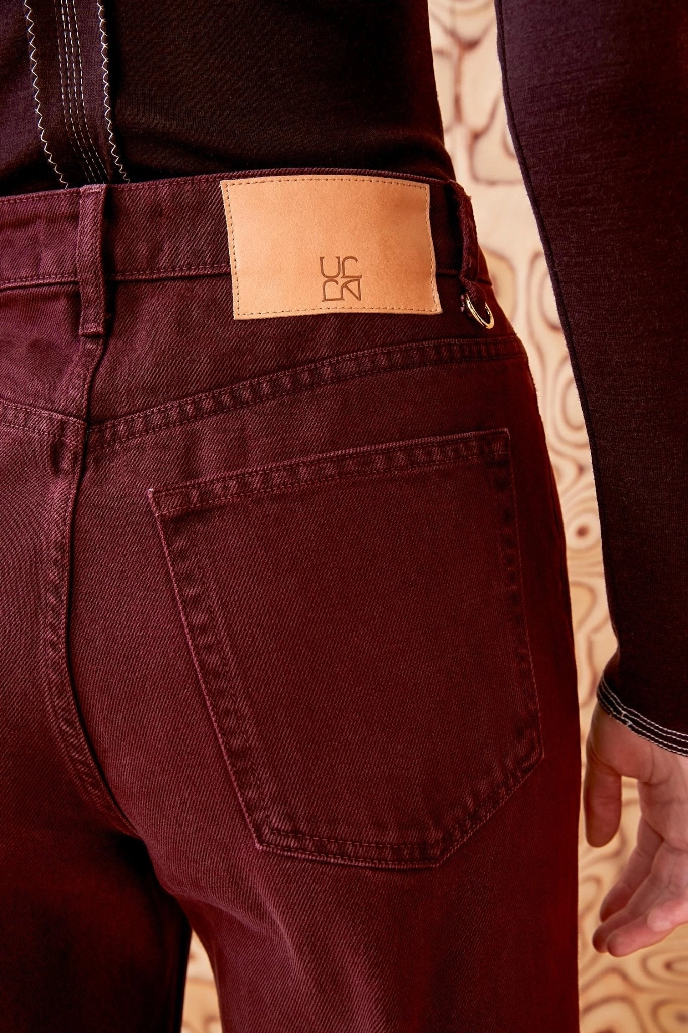 Ulla Johnson - The Willow Jean in Claret
