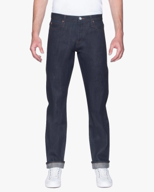 Unbranded UB121 Skinny Fit Mens Jeans - 21oz Indigo Selvedge