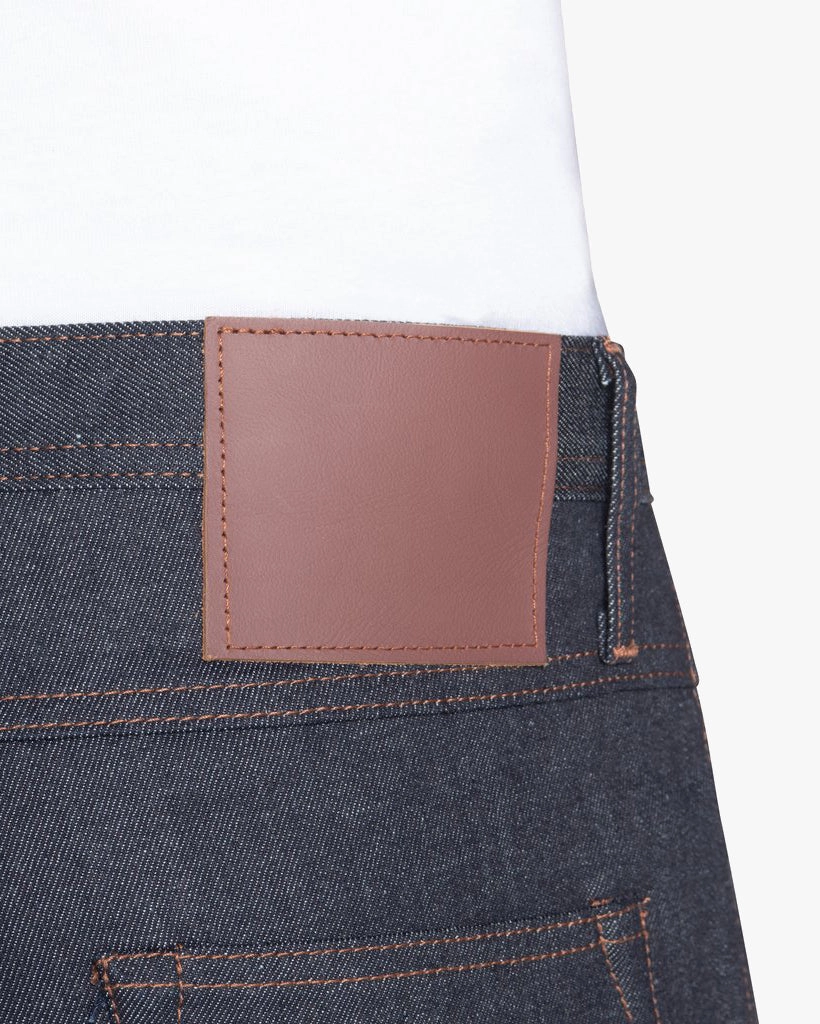 Unbranded UB322 Straight Fit Mens Jeans - 11oz Indigo Stretch Selvedge