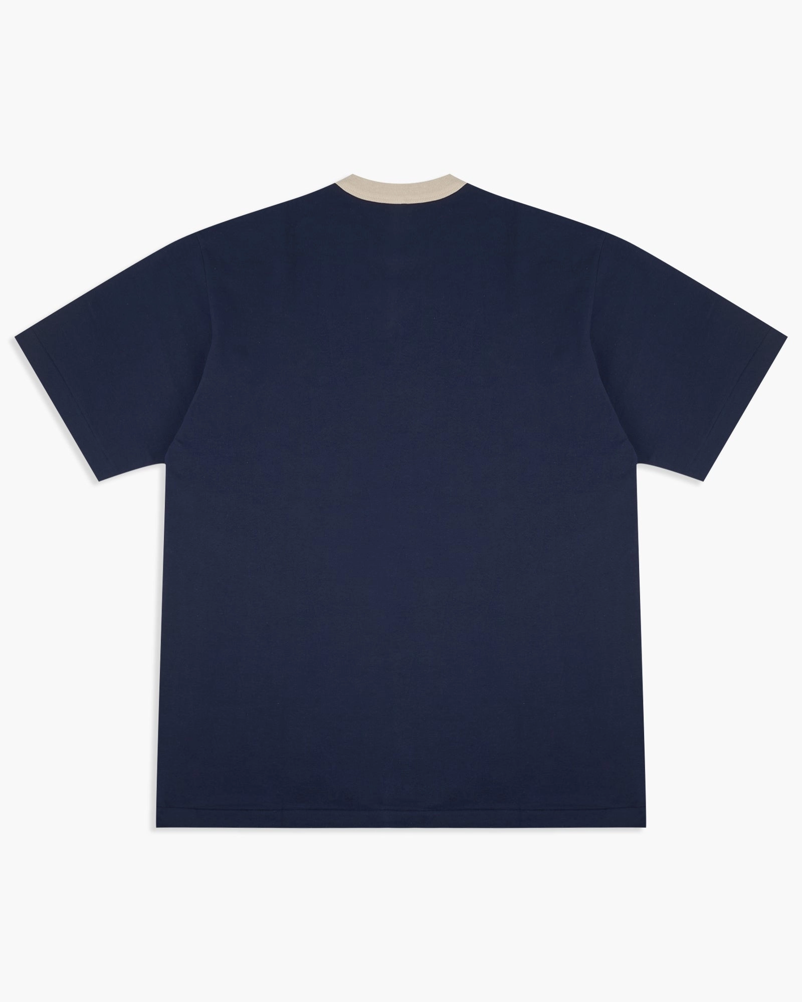 Velva Sheen Made In Japan 2-Tone S/S Pocket Tee - Navy / Off White