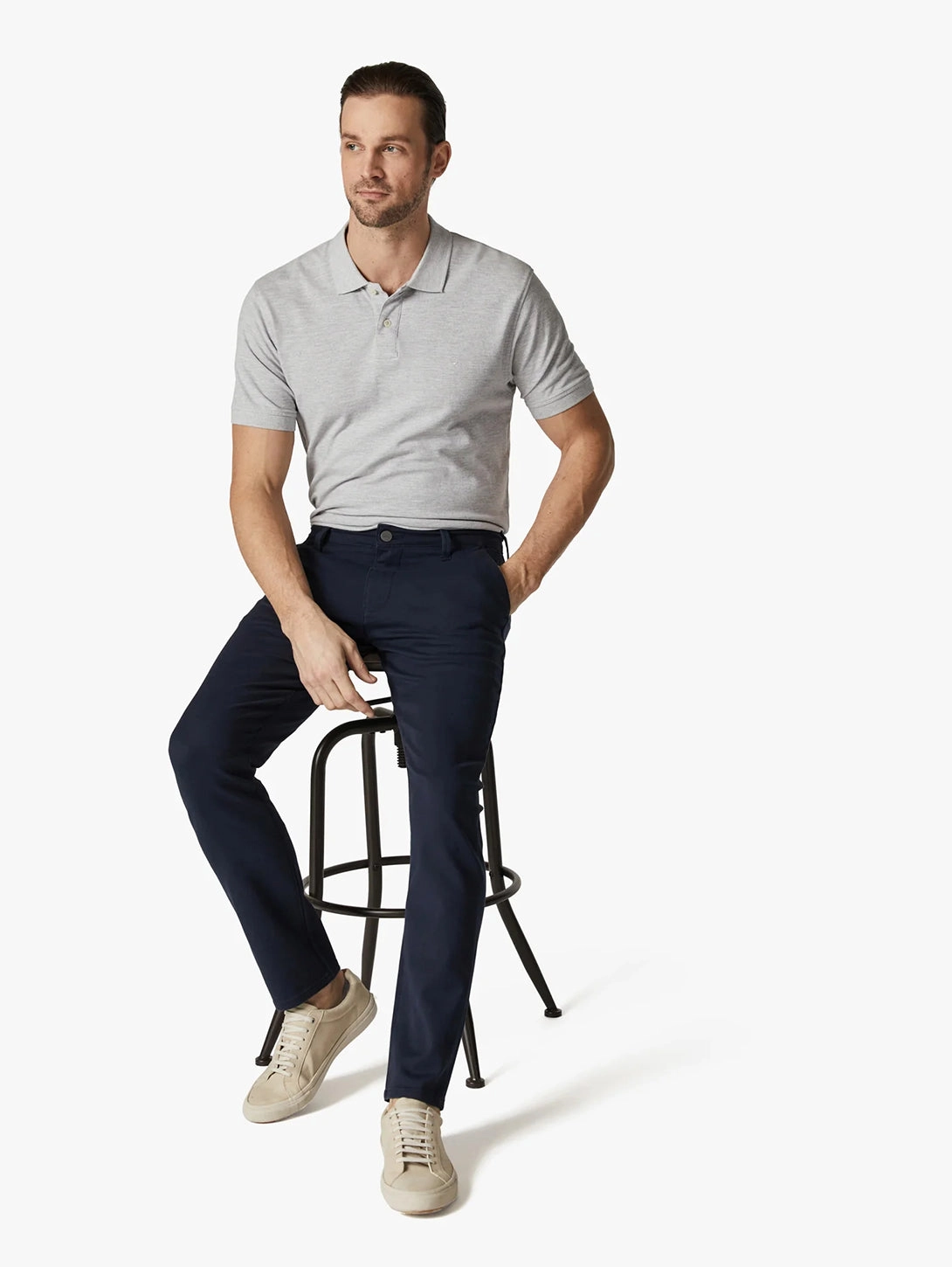Verona Chino Pant - Night Sky High Flyer