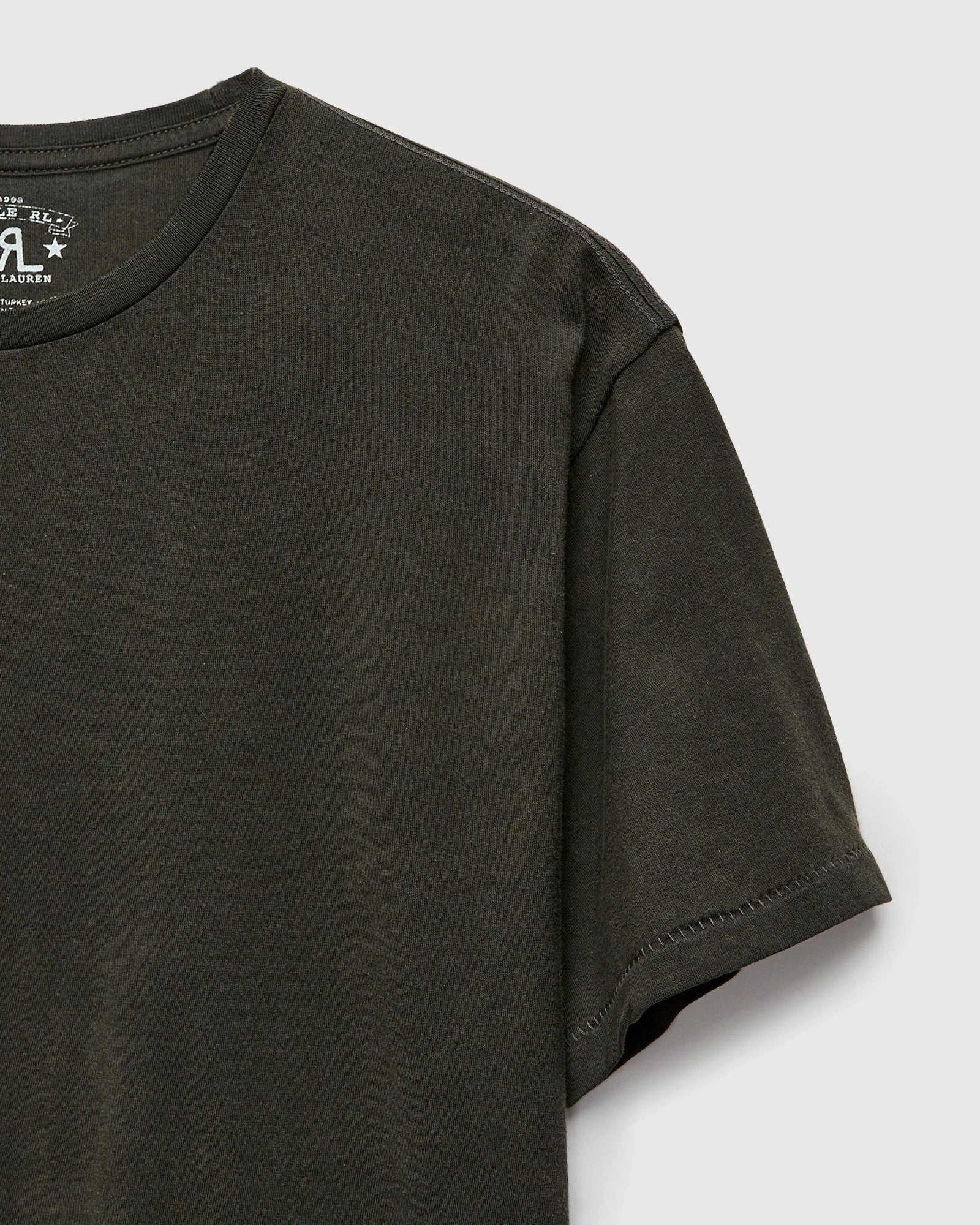 Vintage Knit T-Shirt in Faded Black