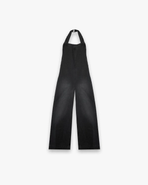 Voltage Denim Jumpsuit - Washed Black