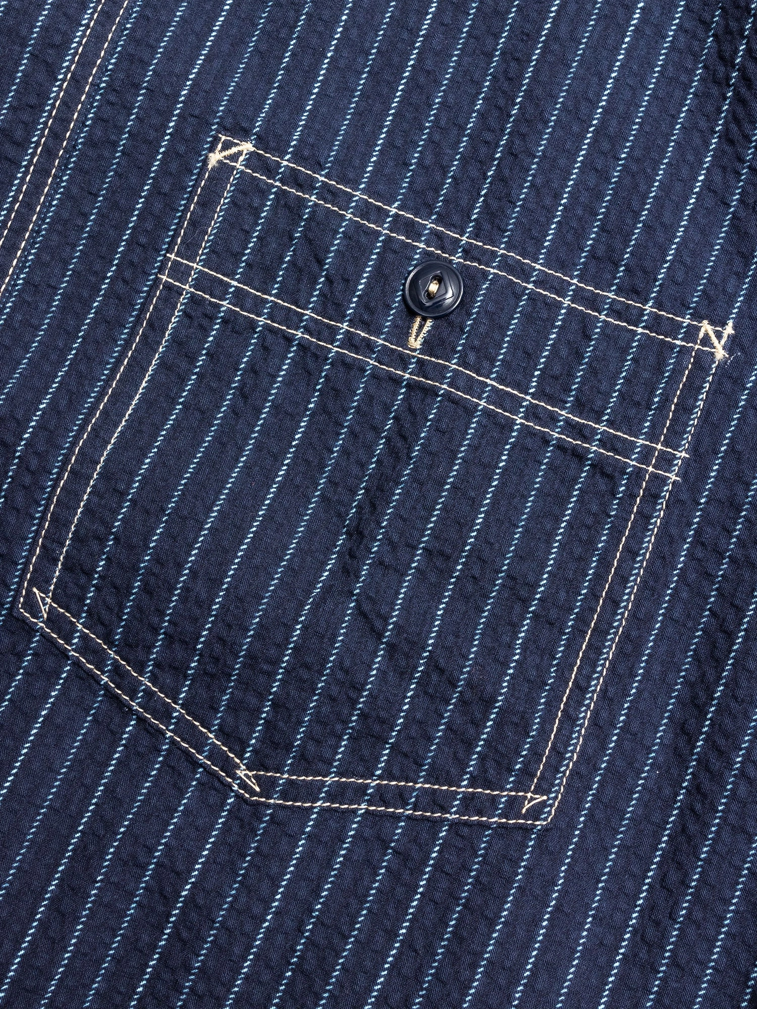 Wabash Button-Down Shirt in Navy
