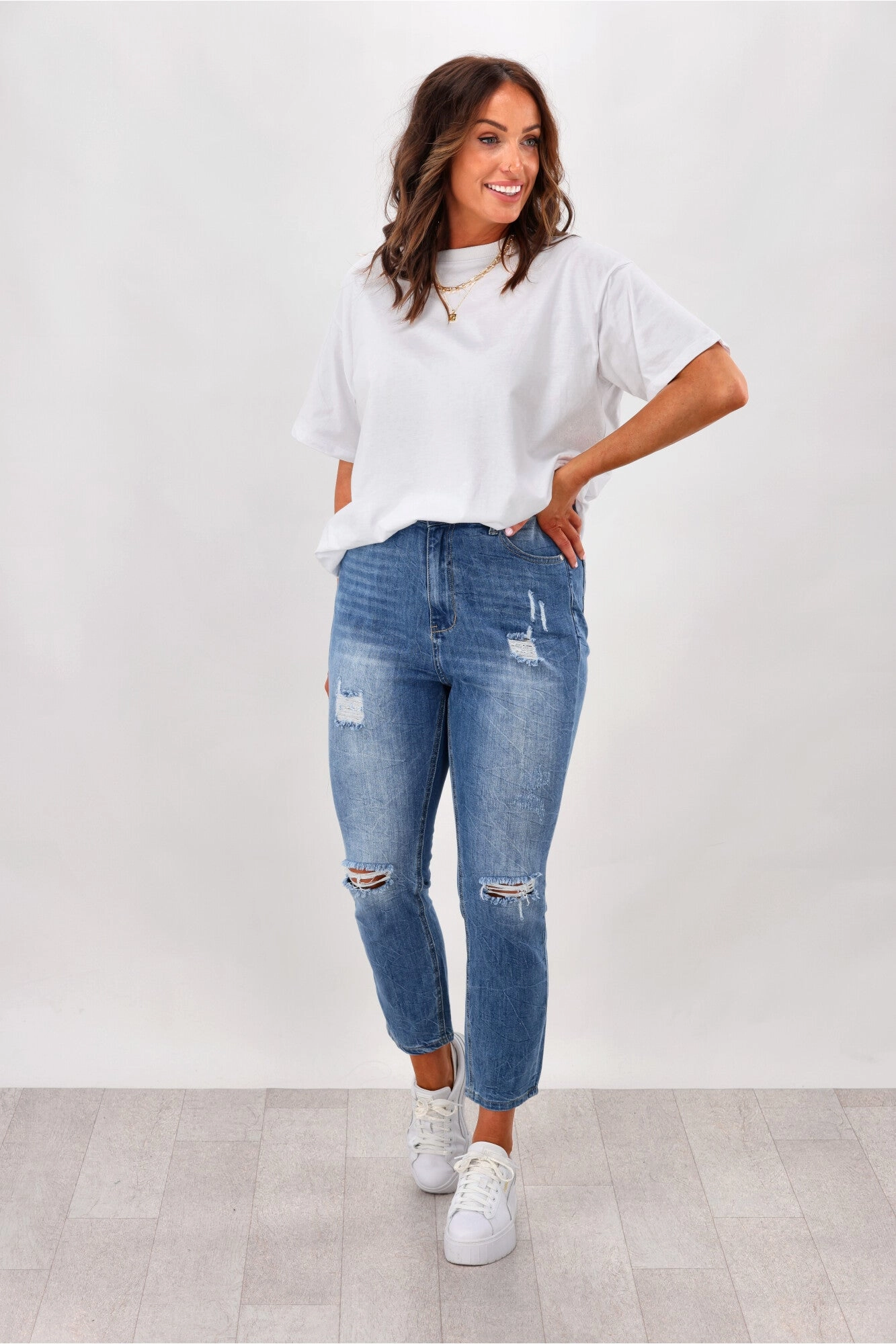 Wakee Denim Spencer Jeans Blue