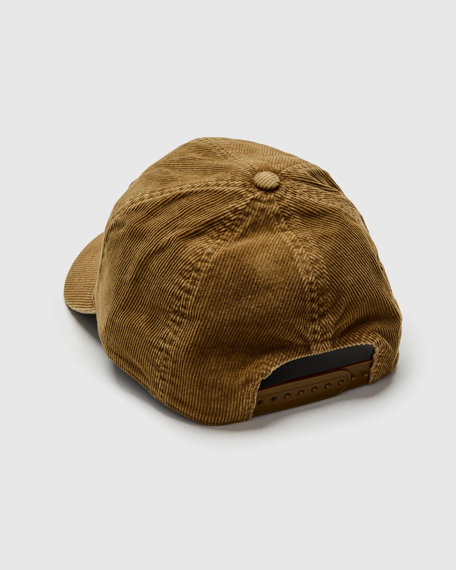 Western Patch Cap in Tan Corduroy