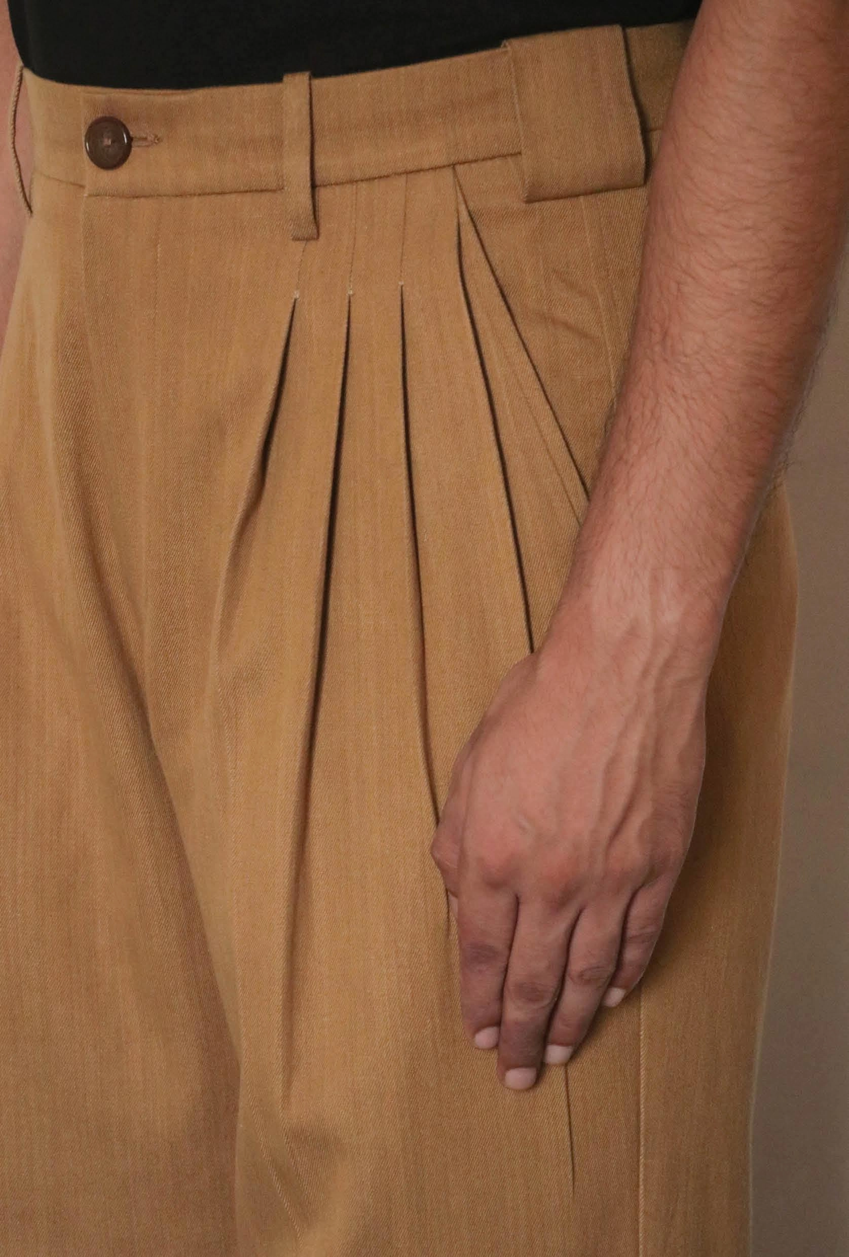 WESTLEY FOUR PLEAT PANTS