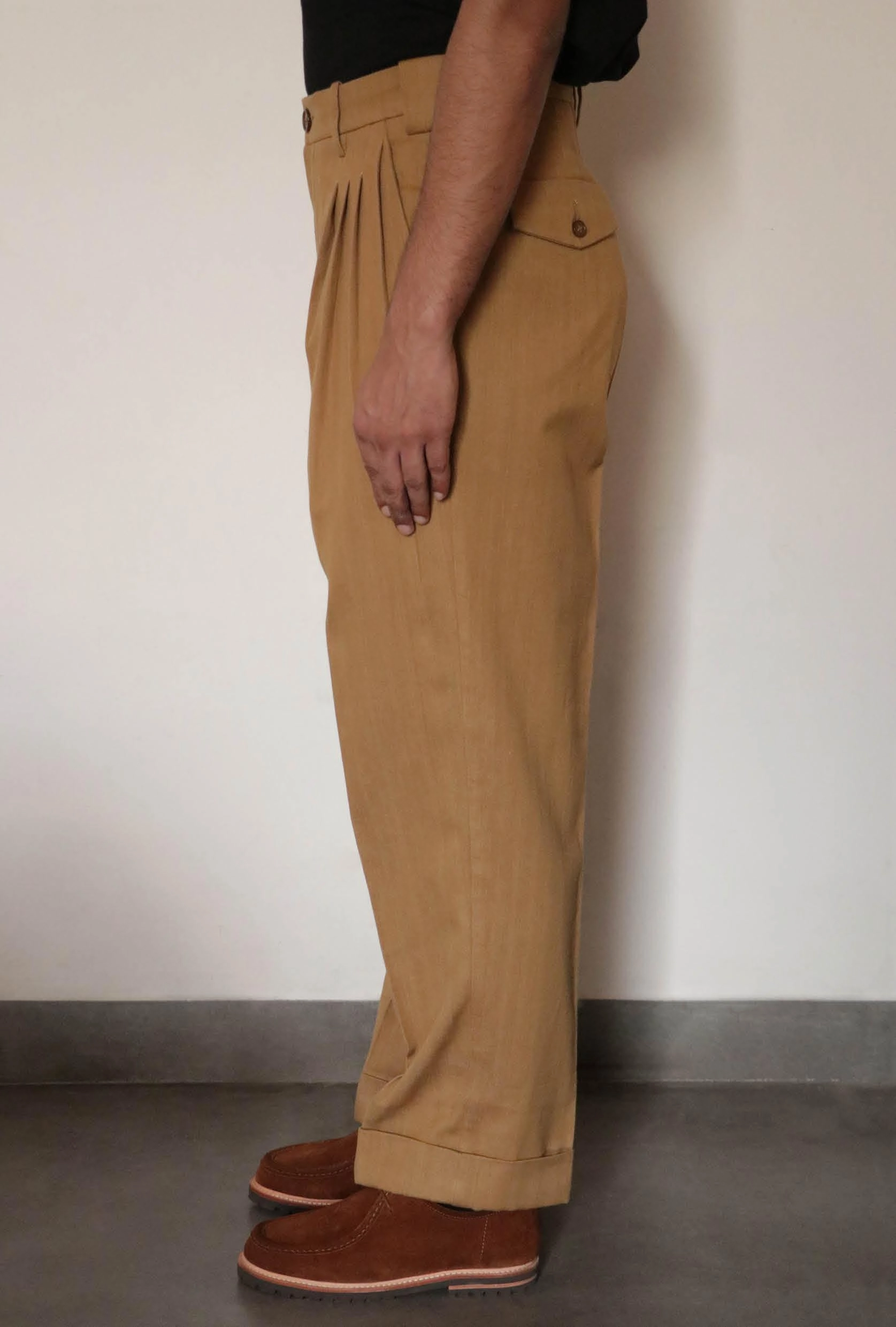 WESTLEY FOUR PLEAT PANTS