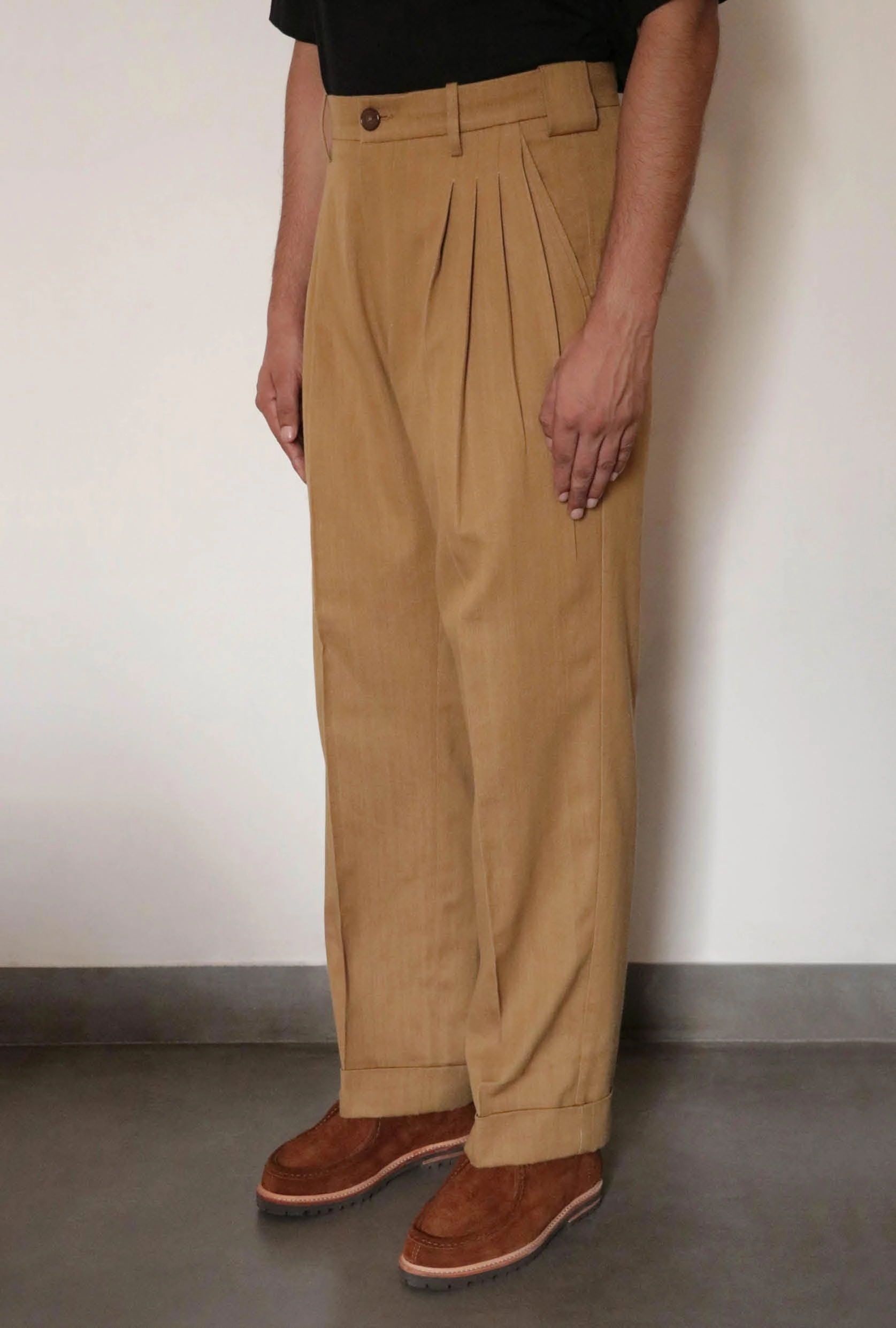 WESTLEY FOUR PLEAT PANTS