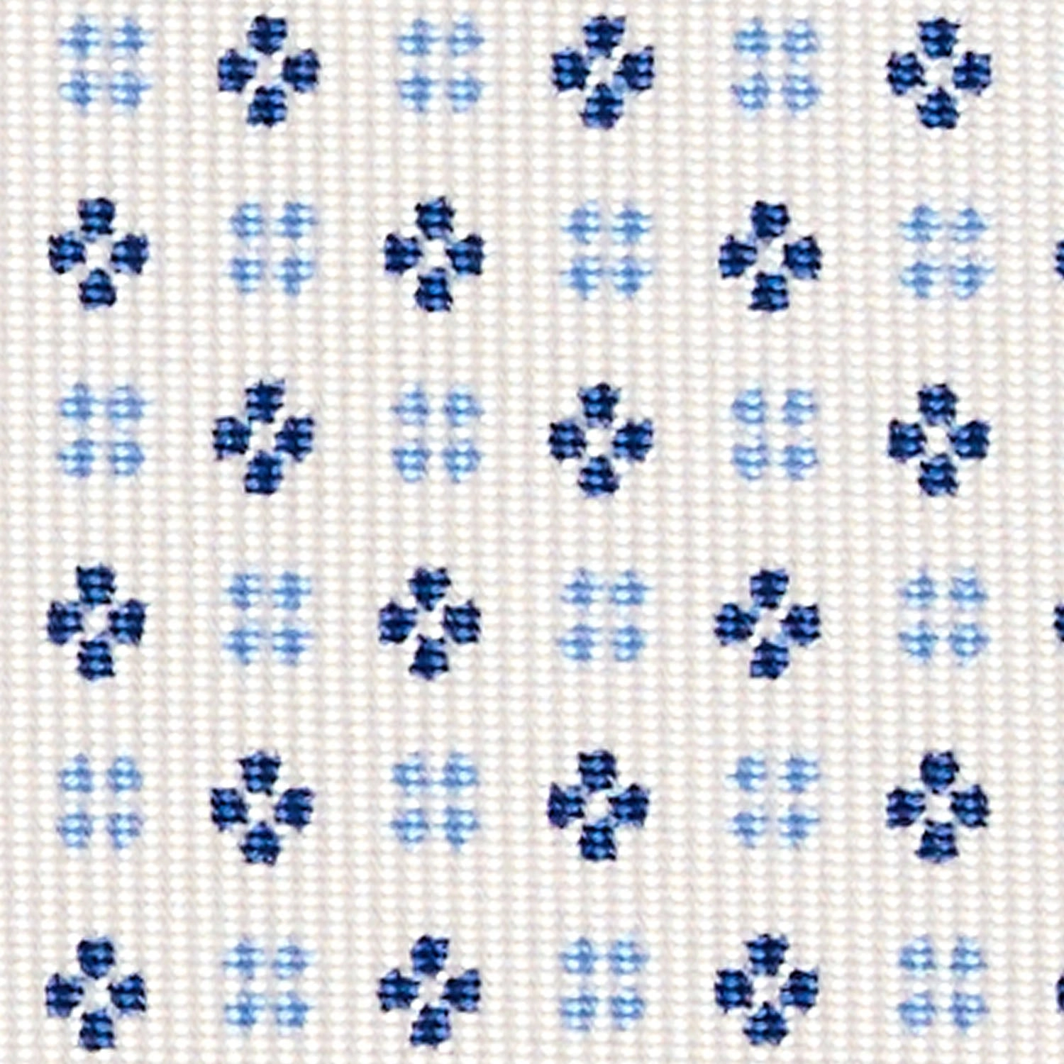 WHITE CLASSIC SILK TIE