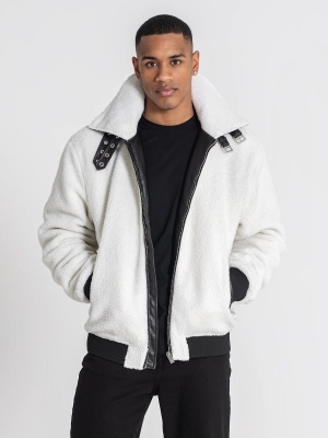 White Cocoon Sherpa Jacket
