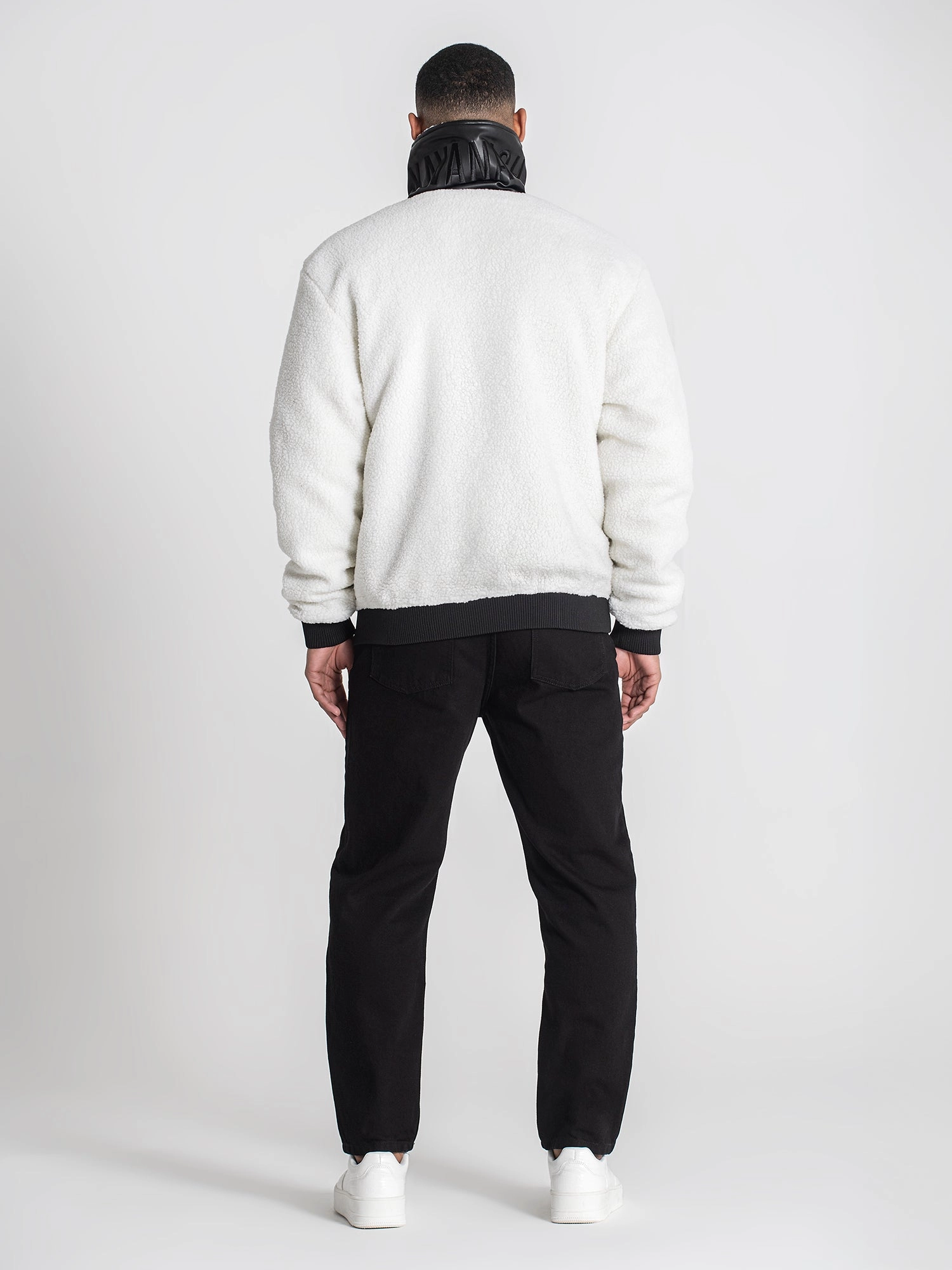 White Cocoon Sherpa Jacket
