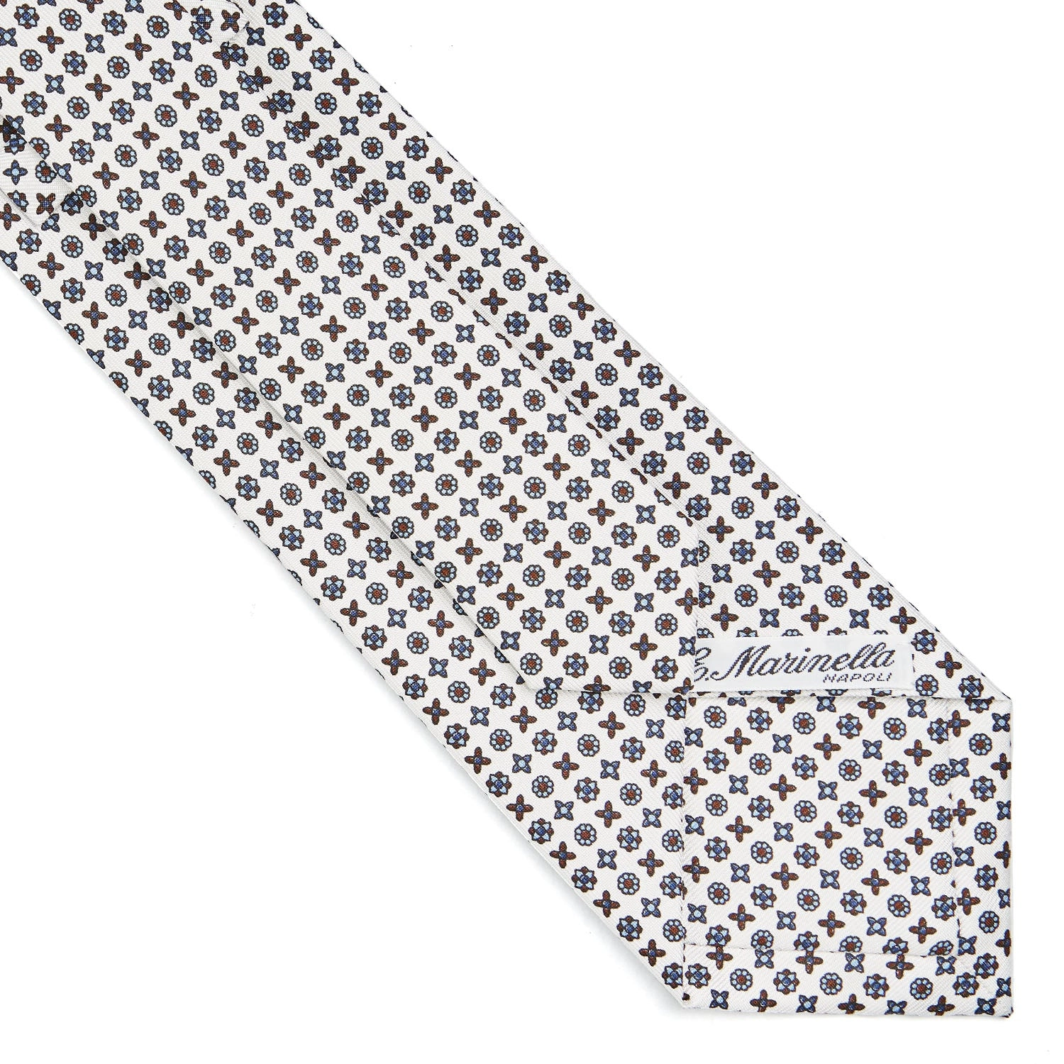 WHITE SARTORIAL CLASSIC SILK TIE