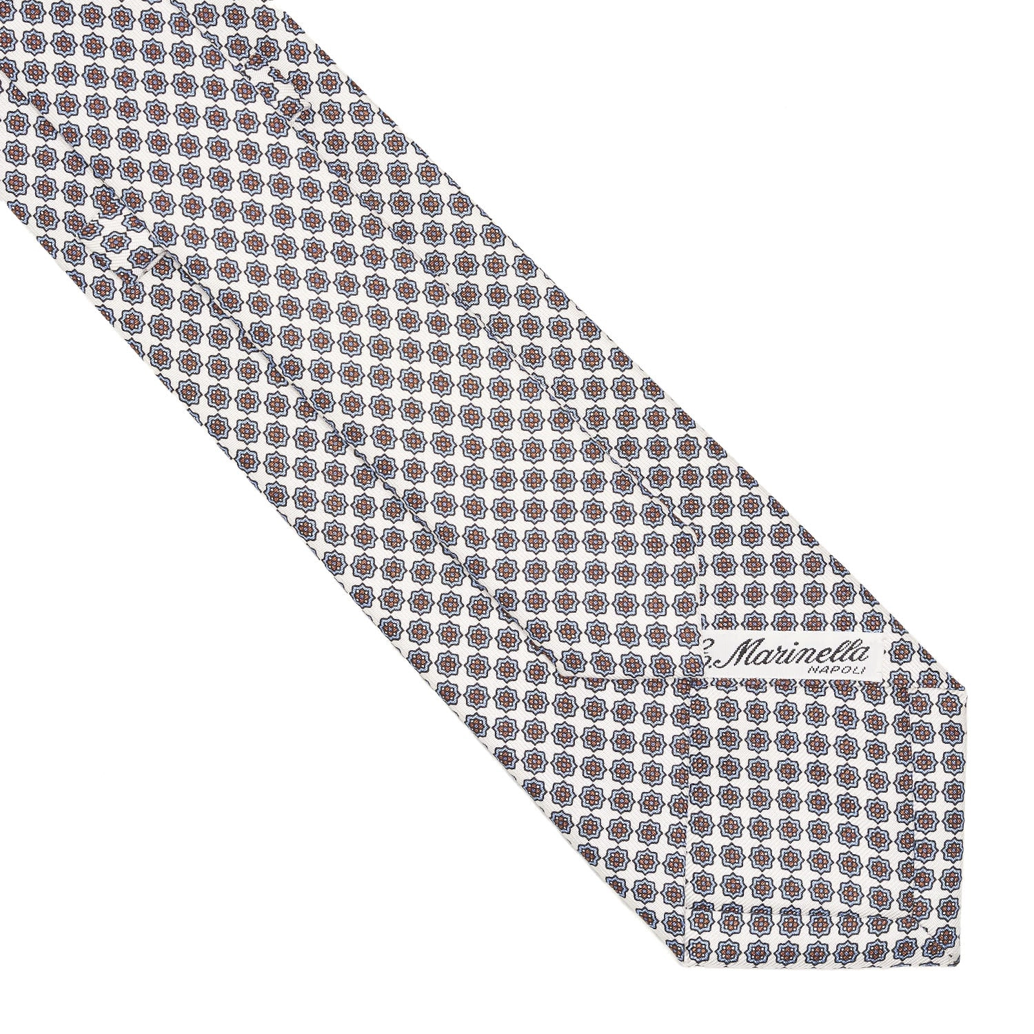 WHITE SARTORIAL CLASSIC SILK TIE