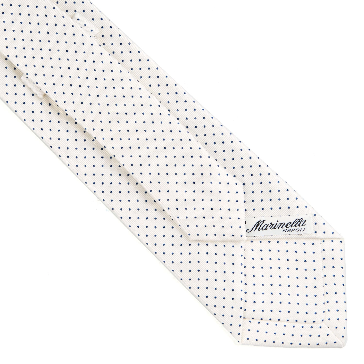 WHITE SARTORIAL CLASSIC SILK TIE