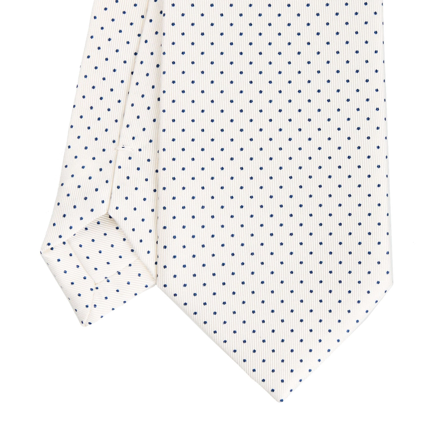 WHITE SARTORIAL CLASSIC SILK TIE