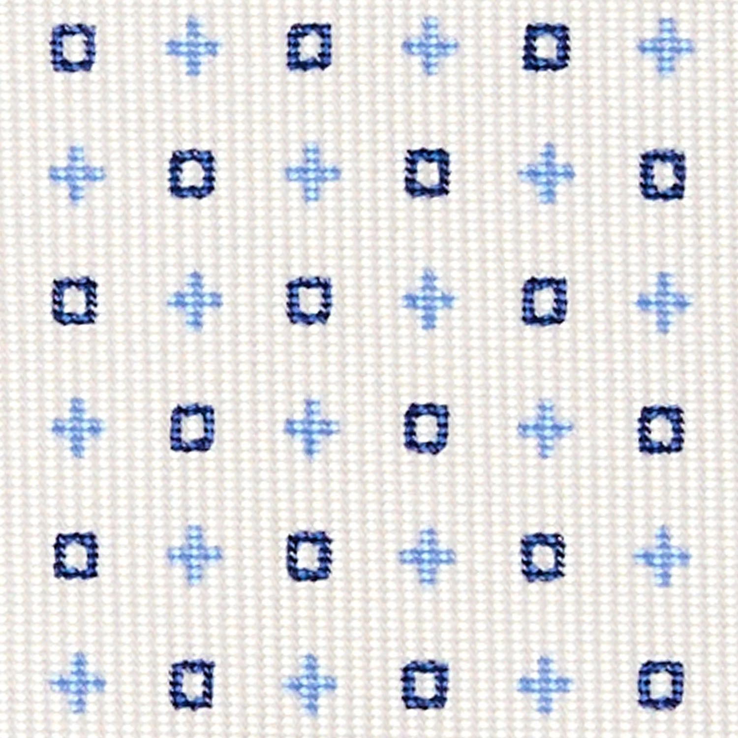 WHITE SARTORIAL CLASSIC SILK TIE