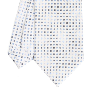 WHITE SARTORIAL CLASSIC SILK TIE