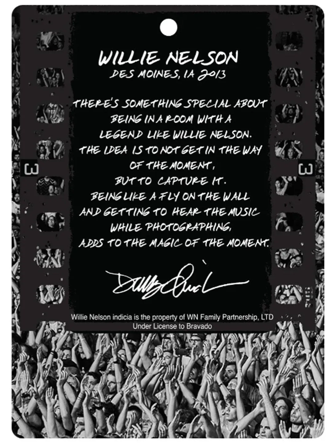 Willie Nelson Tee - Indigo