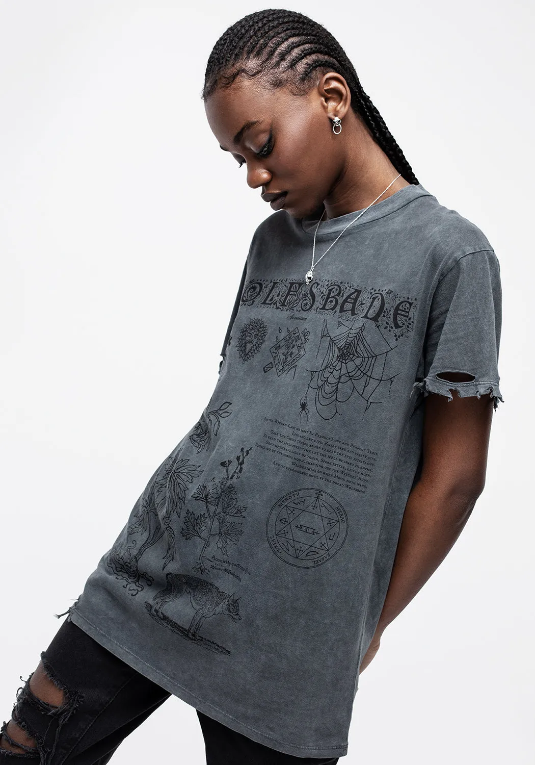 Wolfsbane Distressed Tee