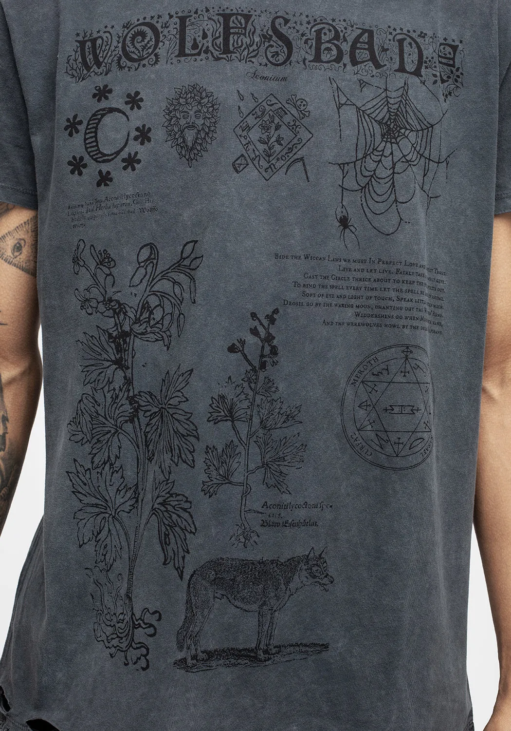 Wolfsbane Distressed Tee