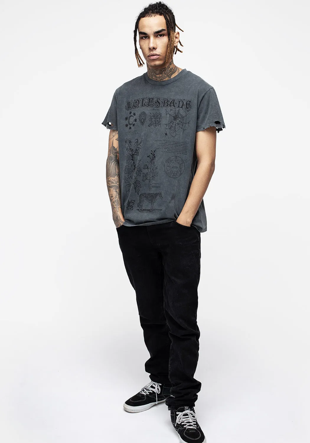 Wolfsbane Distressed Tee