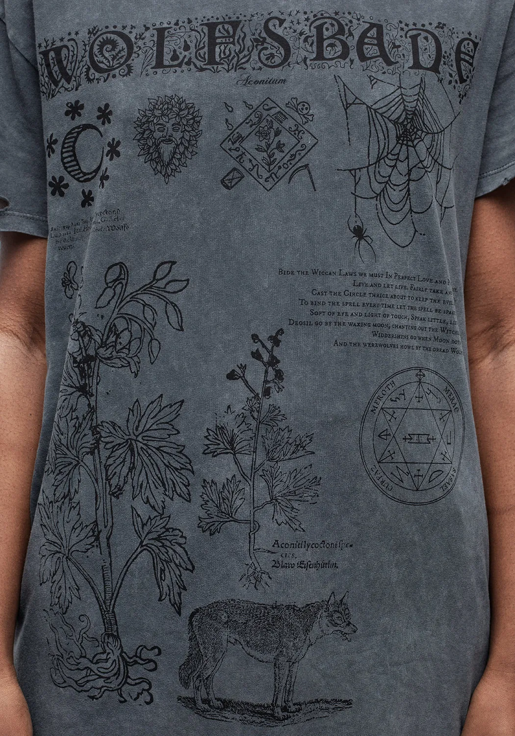 Wolfsbane Distressed Tee