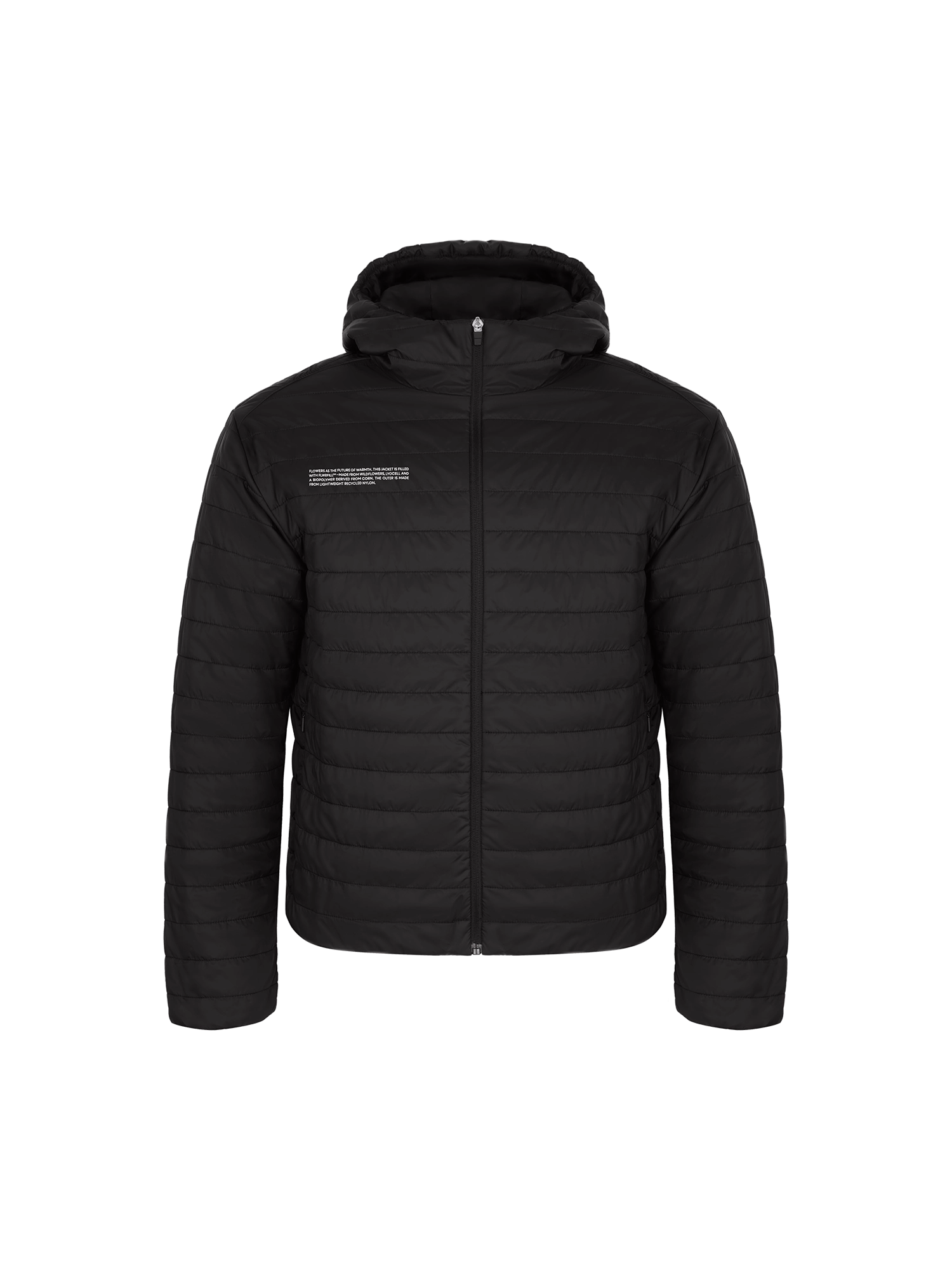 Womens Flower-Warmth Lite Jacket—Black